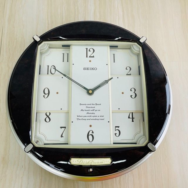 希少品 美品 セイコー ファンタジア RE540M からくり時計 - 掛時計/柱時計