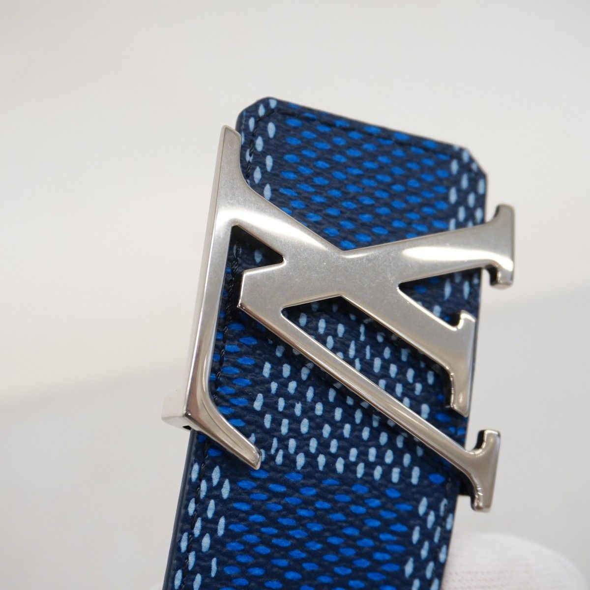 ルイ・ヴィトン ベルト【ブルー】 楽天市場】LOUIS VUITTON ルイ ヴィトン サンチュール LV