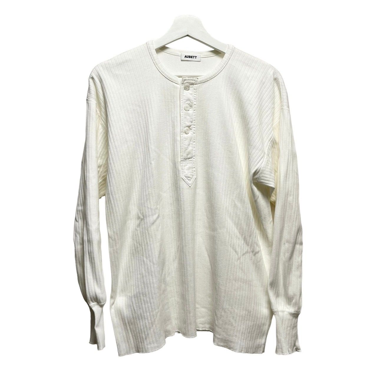 AUBETTオーベット レショップL'ECHOPPE別注 henryneck L/S ヘンリーネックカットソー【M】【MTSA72474】 AUBETT オーベット L'ECHOPPE別注 ヘンリーネックカットソー ロング