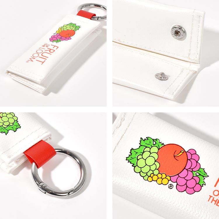 小さい 財布 キーリング フルーツオブザルーム FRUIT OF THE