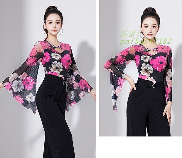 Chacott ラテンダンス用ワンピース LMサイズ 希少】Chacott 社交ダンス