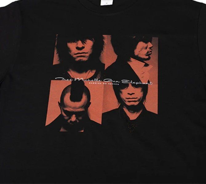 THEE MICHELLE GUN ELEPHANT TMGE Vinyl JKT Tシャツ SABRINA NO