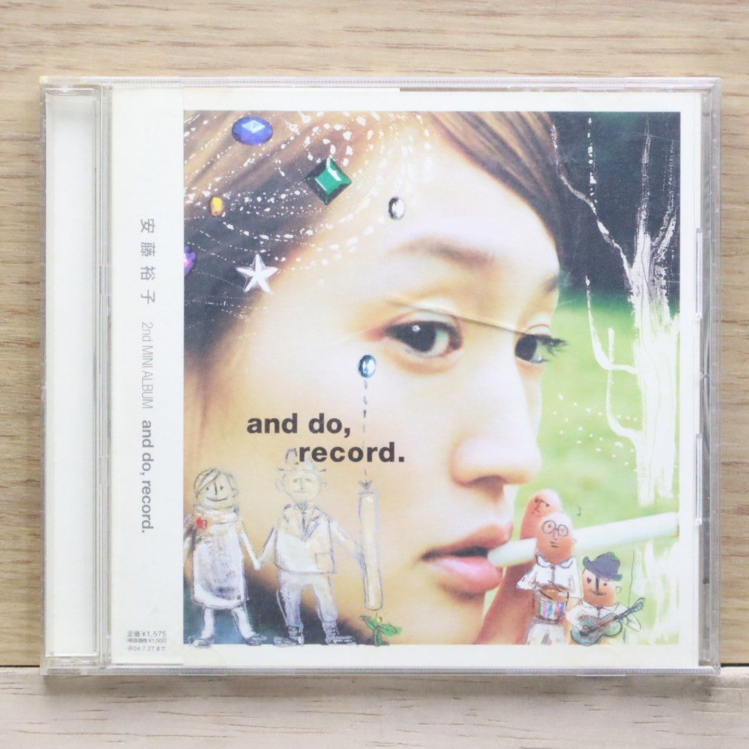 安藤裕子　and do, record. レコード 国内盤CD☆安藤裕子/YUKO ANDO□ and do、record.(CCCD