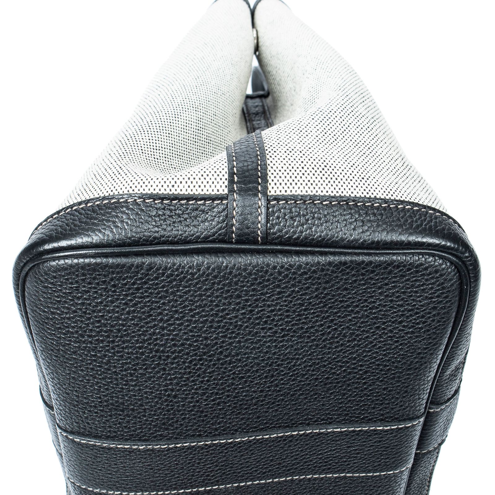 HERMES エルメスガーデンパーティーグレー|ブラックトワルアッシュA