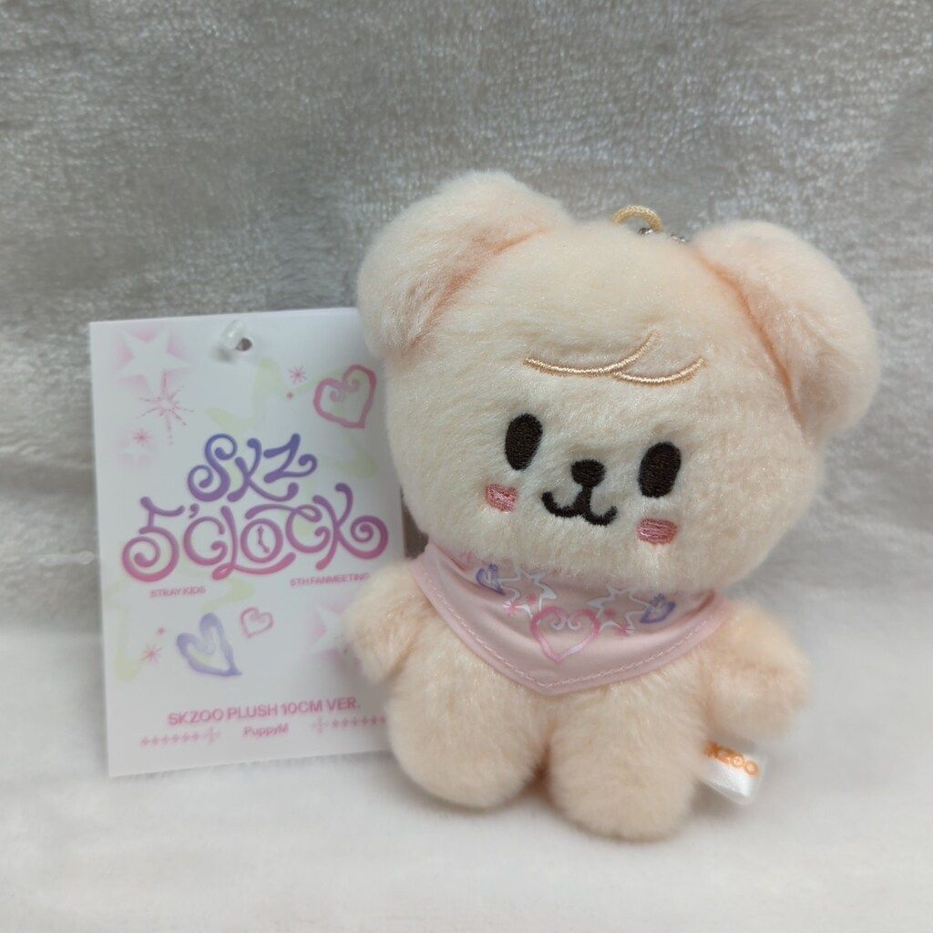 StrayKids SKZ 5’clock テディベア ぬいぐるみ スンミン Straykids ペンミ 5'CLOCK 10センチぬい スンミン - メルカリ