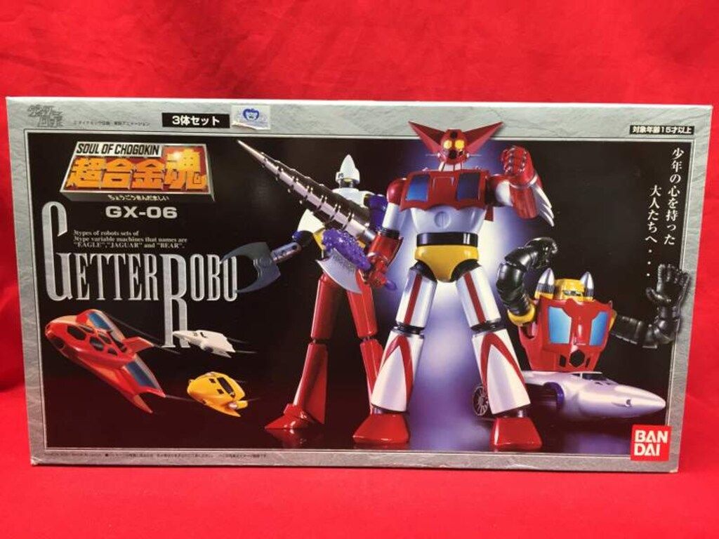 新品／送料込★超希少★超合金魂 ゲッターロボ ＧＸ-０６ 超合金魂 GX-06 ゲッターロボ | 魂ウェブ