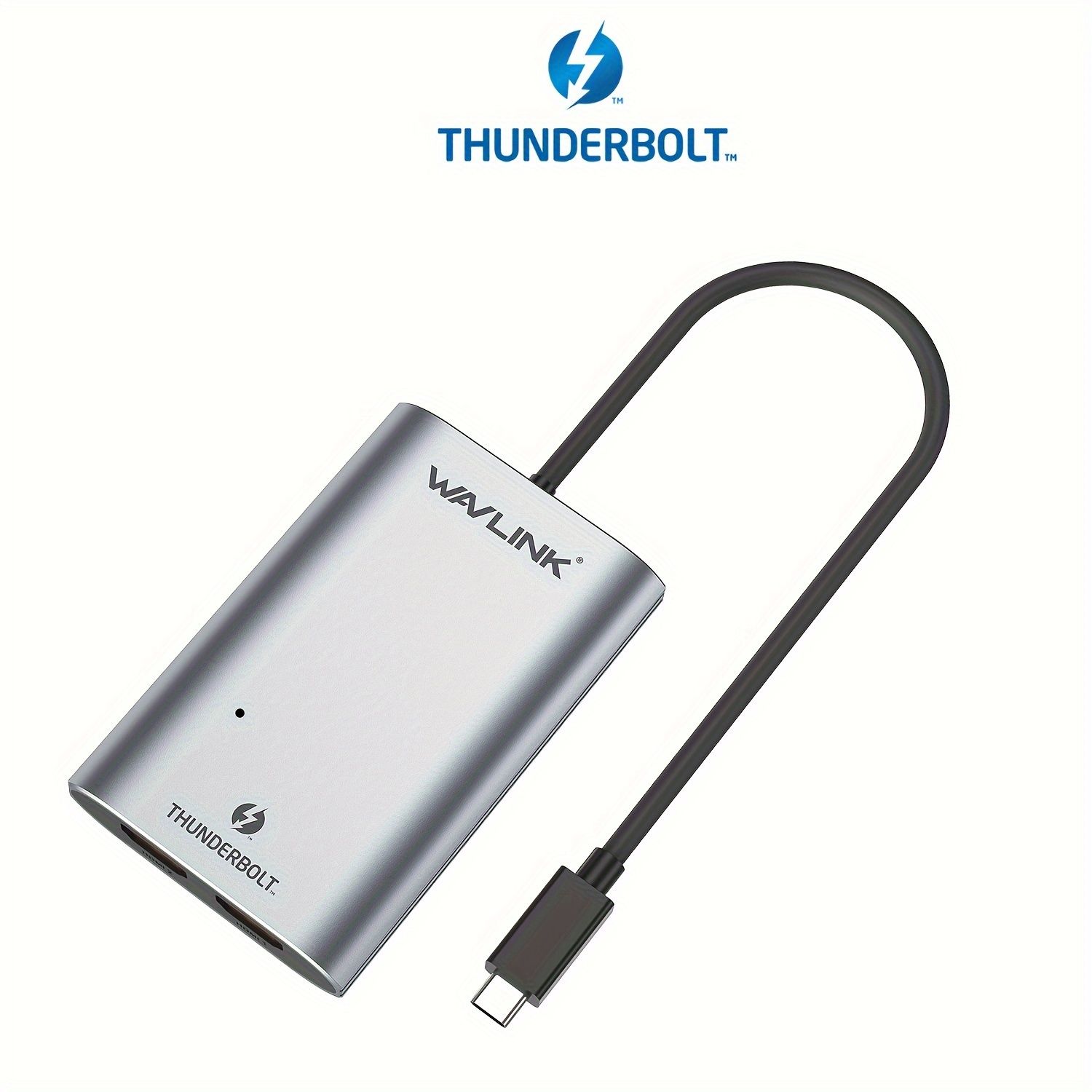 新着商品 Thunderview Wavlink Thunderbolt3 ミニドッキングステーション HDTV アダプター デュアル 4K またはシングル 5K ディスプレイアダプターuwd