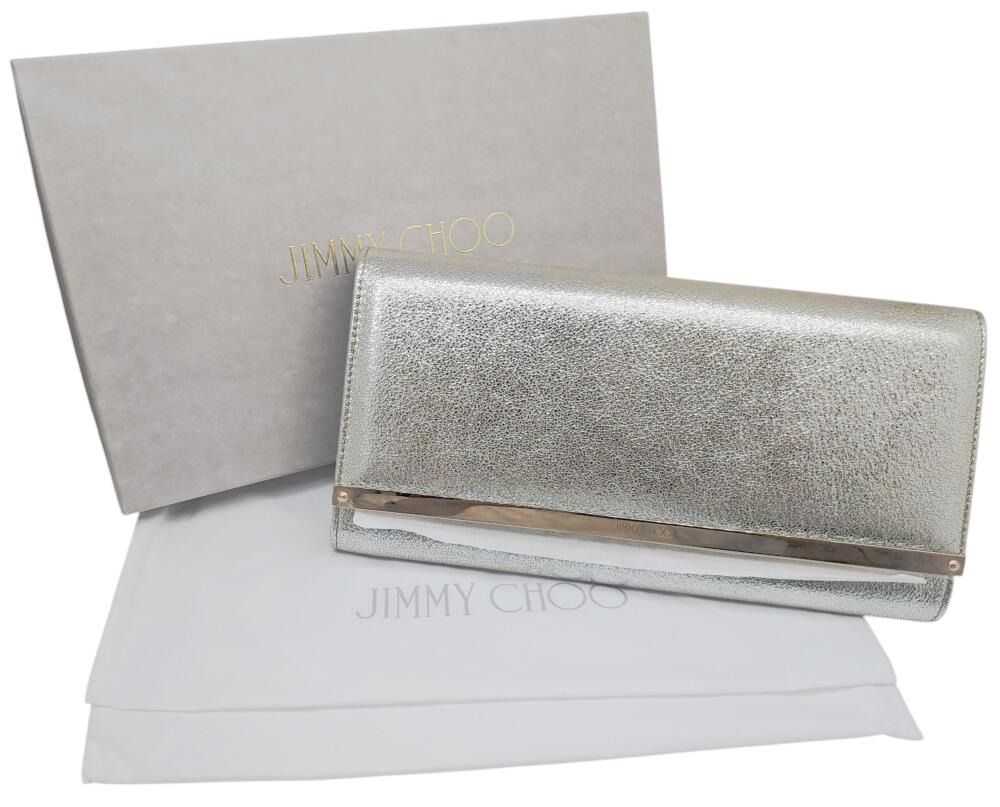JIMMY CHOO ジミーチュー クラッチバッグ - インディゴ系 jimmy JIMMY CHOO ジミーチュー クラッチバッグ - インディゴ系 jimmy