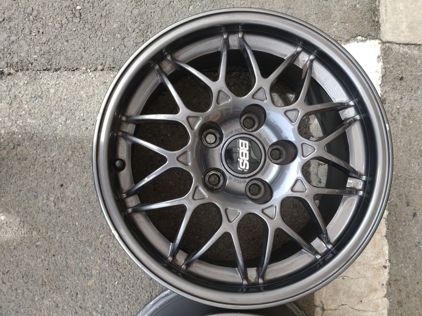 BBS ホイール 16インチ 7.5JJ +55 5穴 ハブ56 PCD114.3 4本