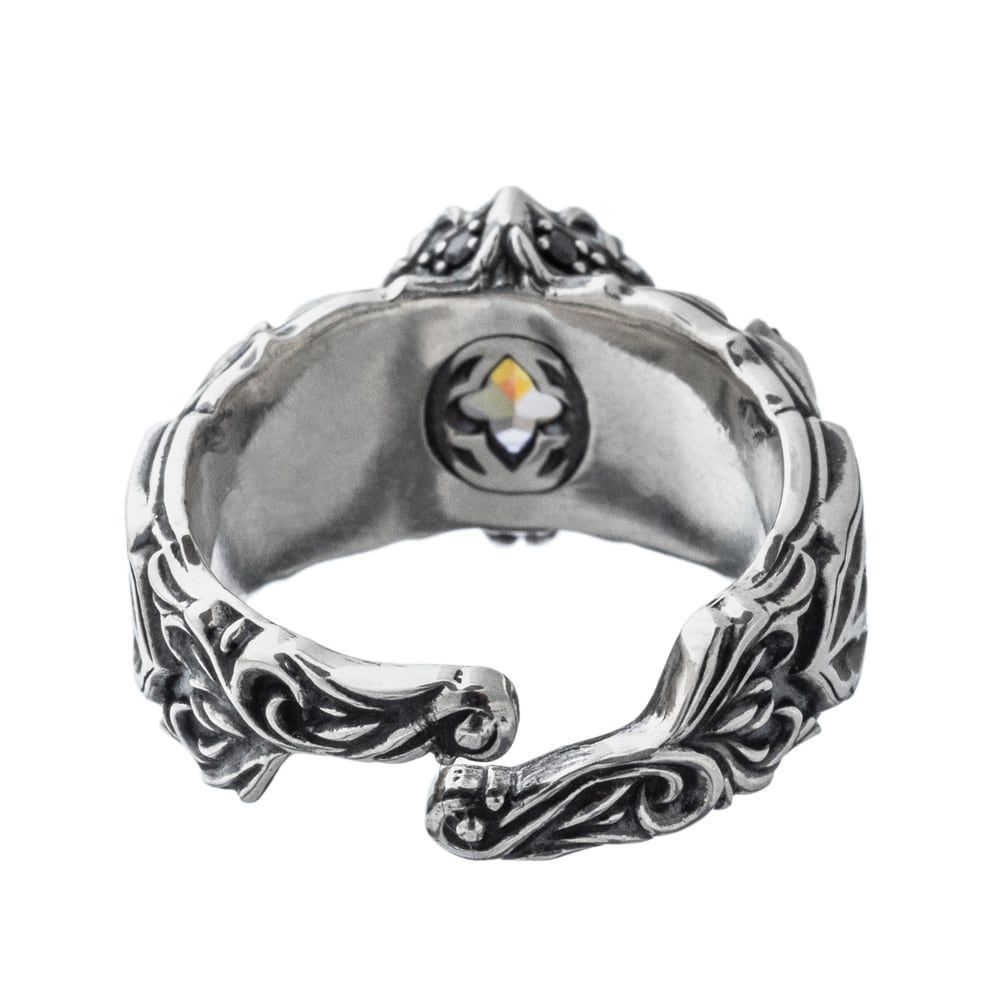 ロンバスミスティックリング青紫 アルテミスクラシック シルバー ジュエリーブランド NEXPOTALLINN_EU