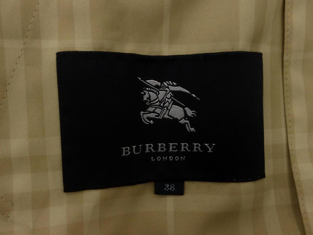 BURBERRY LONDON トレンチコート スプリングコート バーバリー BURBERRY バーバリー LONDON チェック ハーフ トレンチ コート