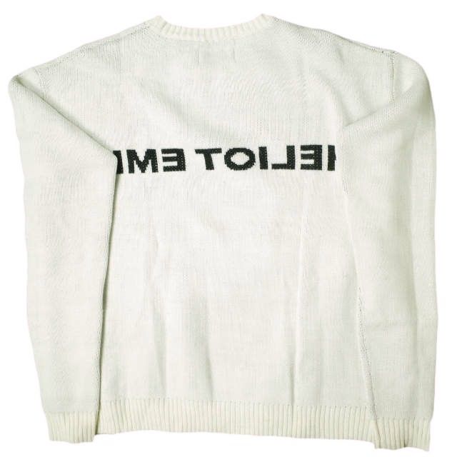 HELIOT EMIL エリオットエミル 17AW Face Knitted Sweater フェイス