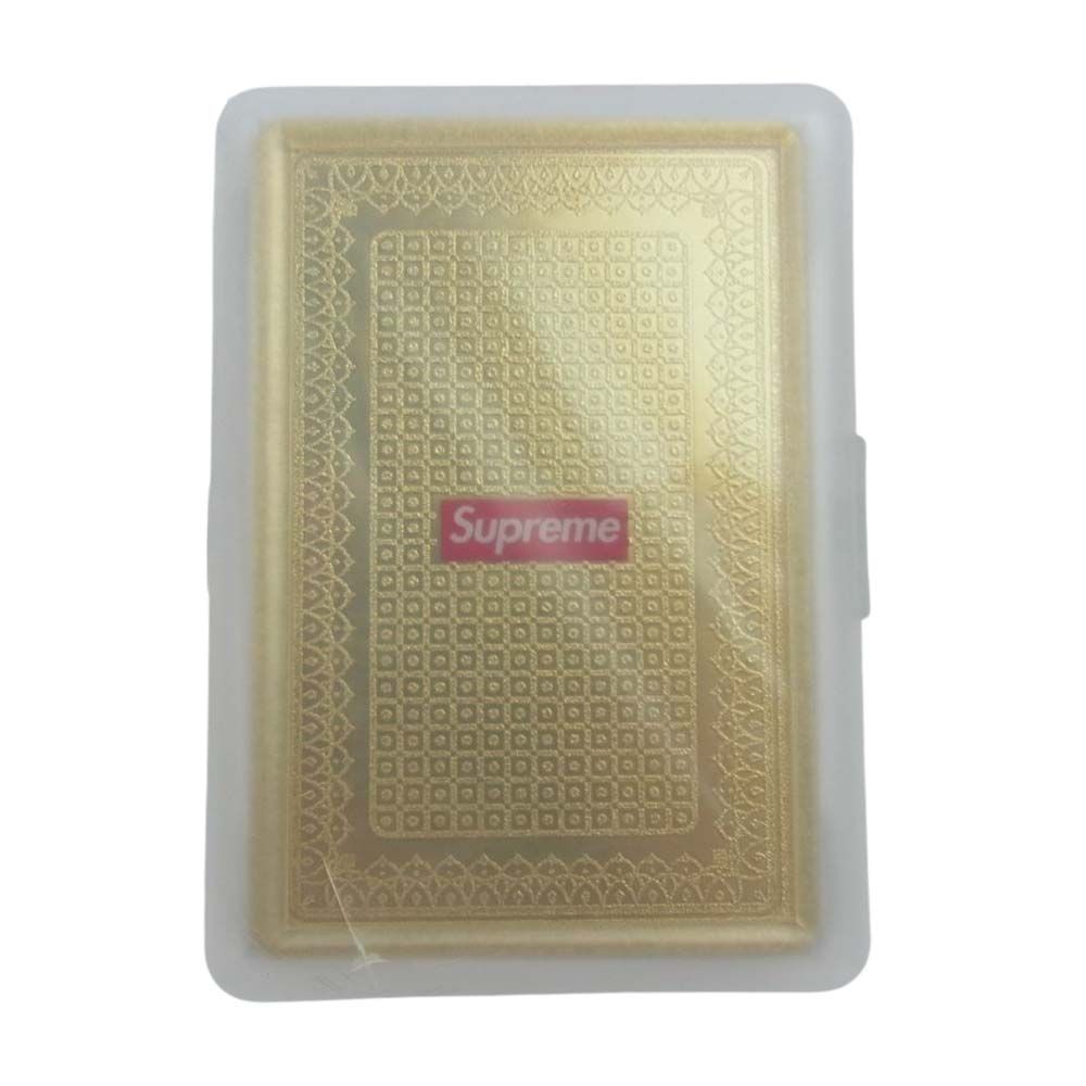 代引き不可 of Supreme 13AW Gold Cards - Deck Supreme of