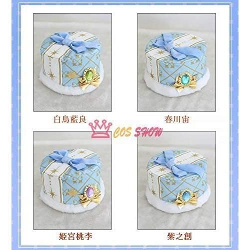 ☆2025年・新作送料無料。 あんさんぶるスターズ あんスタ SHUFFLE×白雪たちのMerryXmas 姫宮桃李 白鳥藍良 春川宙 紫之創 コスプレ 仮装 イベント