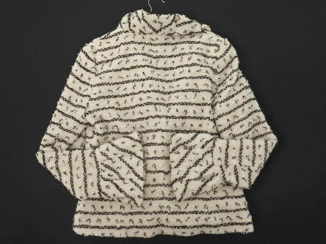 TO BE CHIC トゥービーシック ウール混 ツイード ジャケット