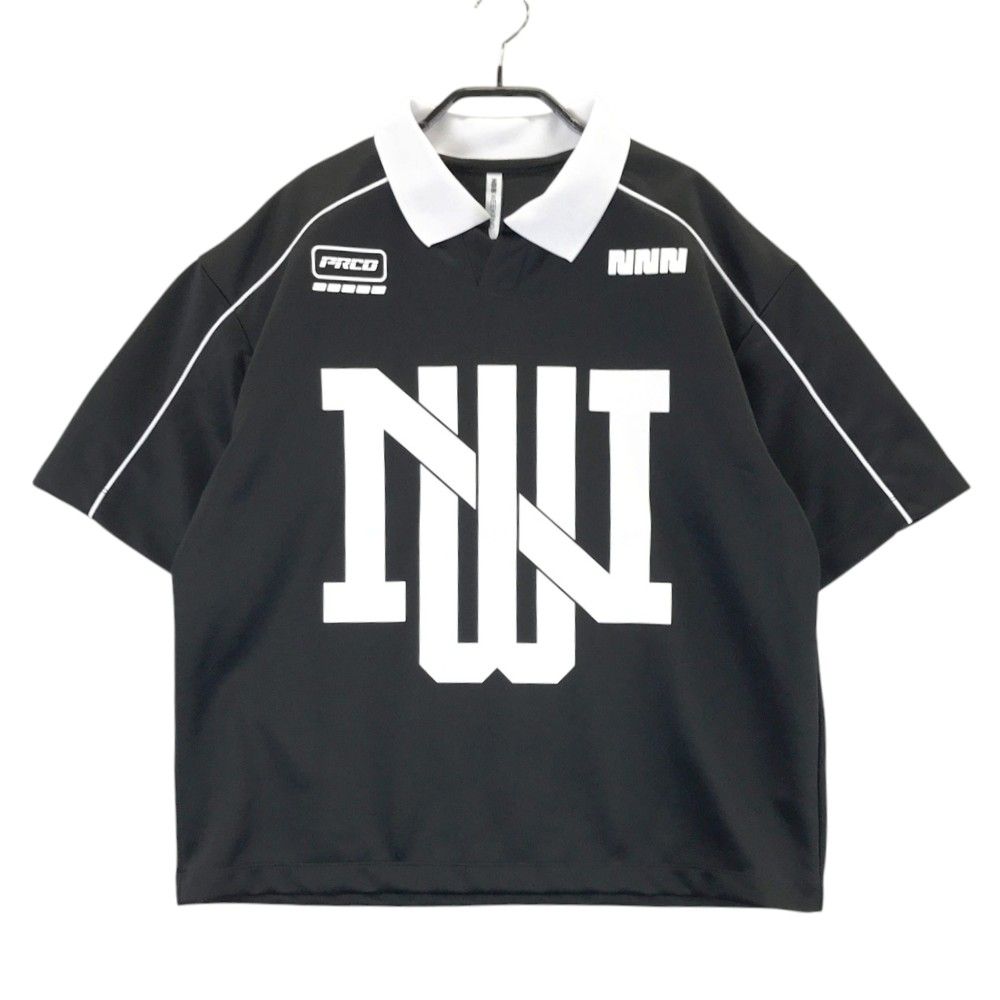 サイズ：1 NBB WEEKEND エヌビービーウィークエンド 2024年モデル 襟付半袖Tシャツ 半袖スキッパーシャツ ブラック系 [240101491517] ゴルフウェア レディース ストスト