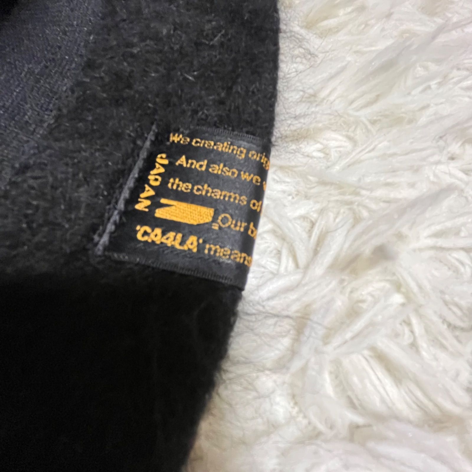 未使用CA4LA(カシラ)アンゴラウールバケットハット CA4LA カシラ アンゴラバケットハット モコモコ バケハ ハット