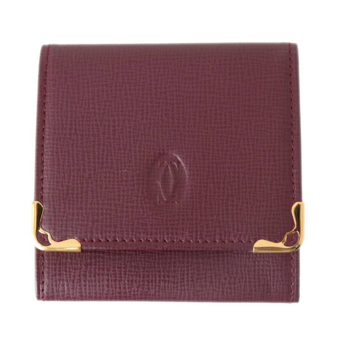 【未使用品】Cartier カルティエ コインケース 【ギャランティカード有】 Cartier カルティエ マストライン コインケース 小銭入れ レザー
