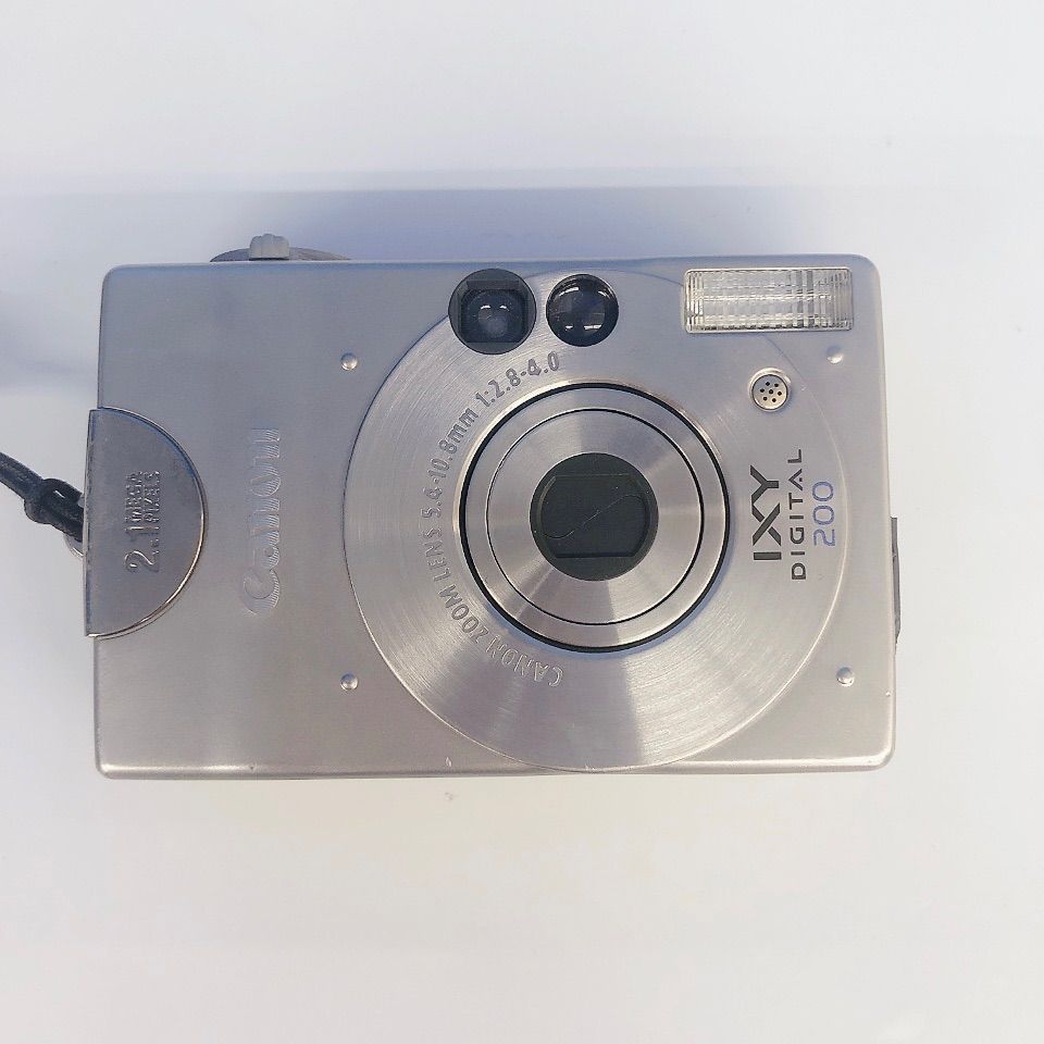 ☆ 【ジャンク品】Canon キヤノン IXY DIGITAL200 PC1012 カメラ