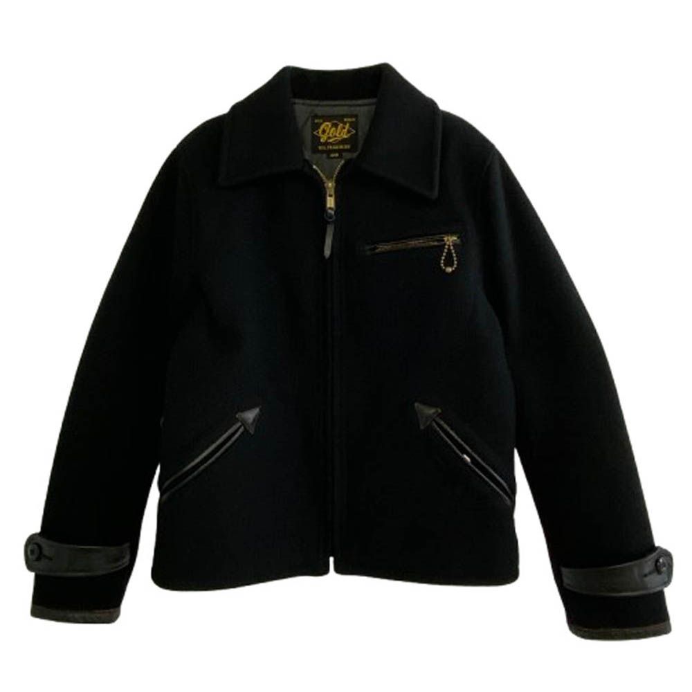 GOLD ゴールド GL12617 東洋エンタープライズ 30oz WOOL MELTON SPORTS JACKET 裏地キルティング ウール メルトン スポーツ ジャケット 36