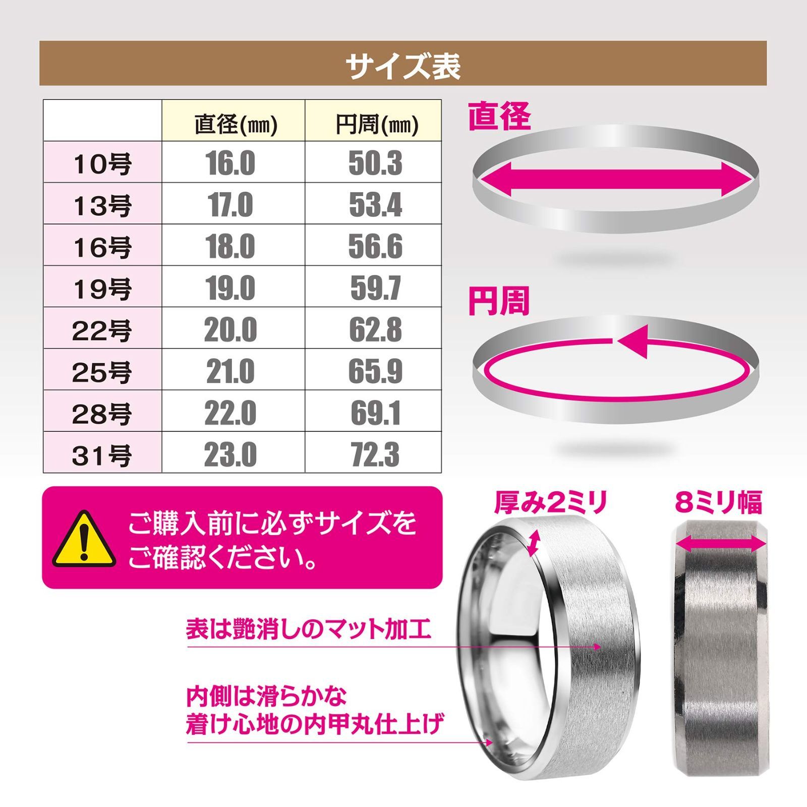 新着商品 指輪 メンズ リング 3個セット ステンレス シルバー