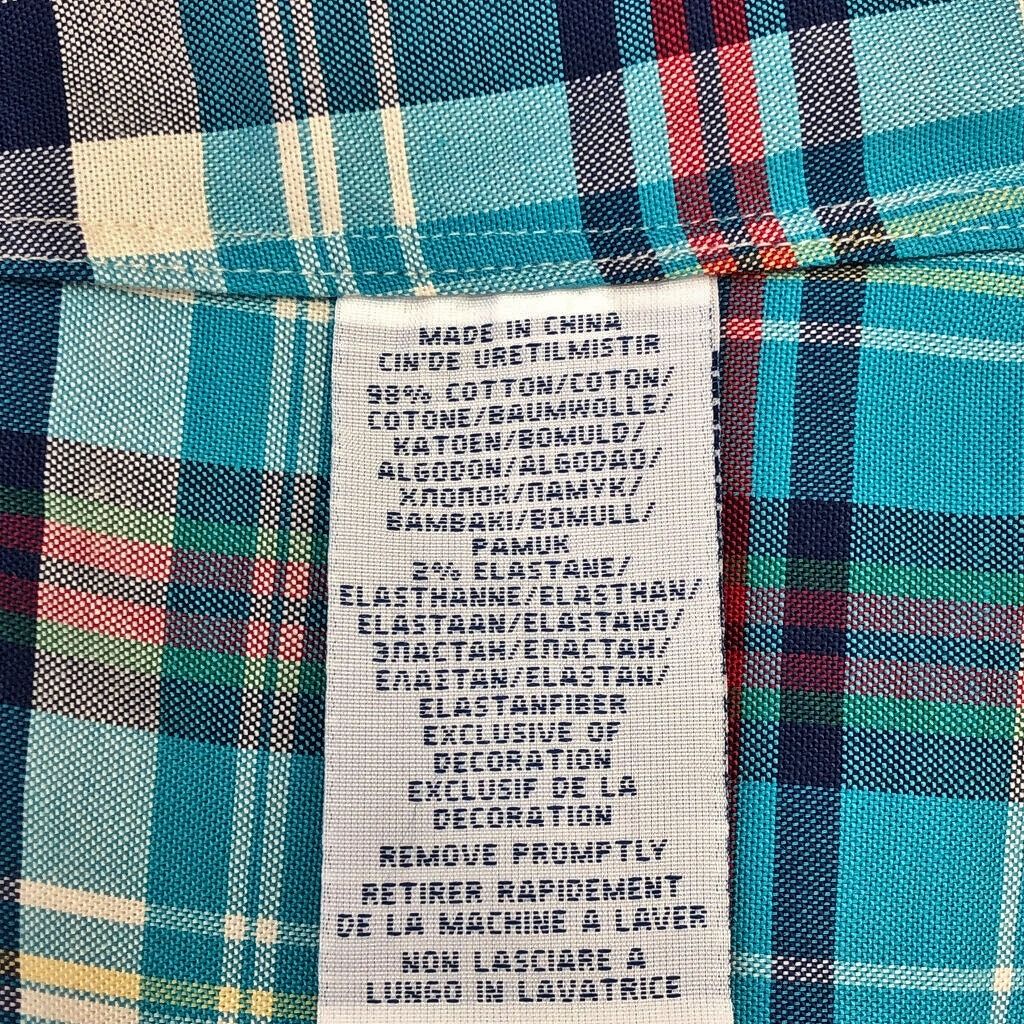 古着 ラルフローレン Ralph Lauren 長袖 ボタンダウンチェックシャツ メンズM相当 /eaa549855 古着 ラルフローレン Ralph Lauren 長袖 ボタンダウンチェック