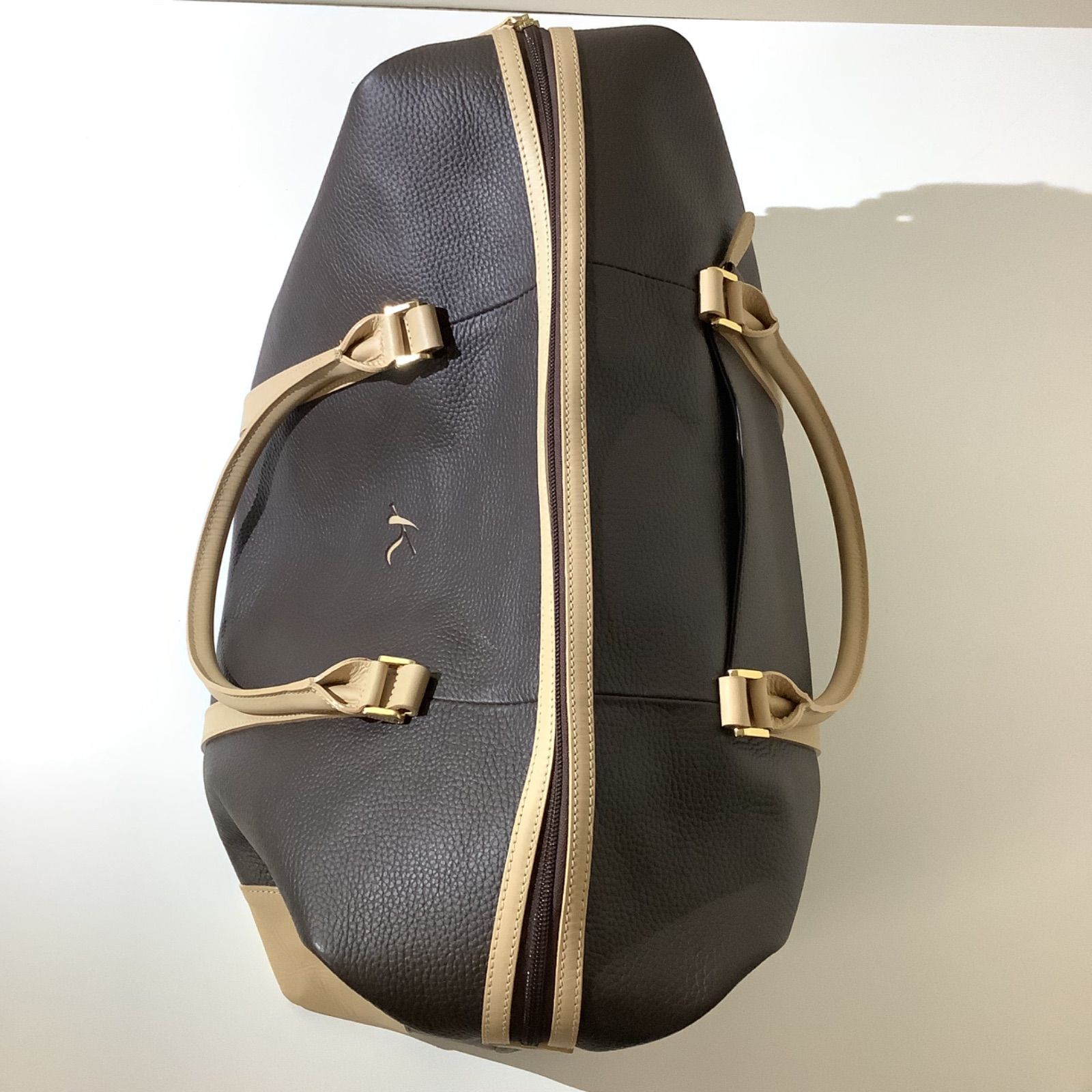 Kitamura キタムラ ボストンバッグ R-0622 62501 チョコ