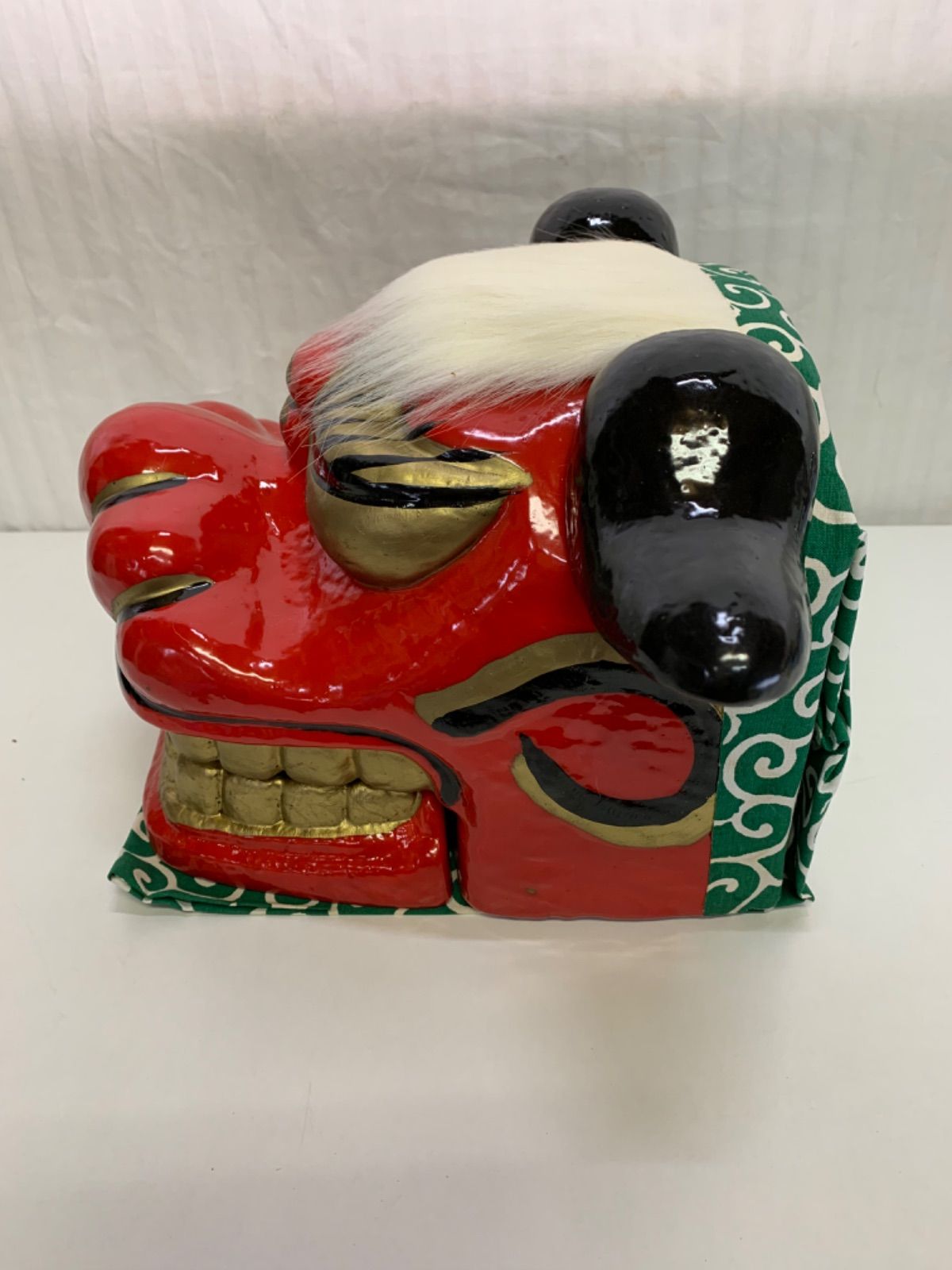 ☆値下げ☆獅子舞 獅子頭 置物 縁起物 魔除け 祭り 未使用品 【公式通販】