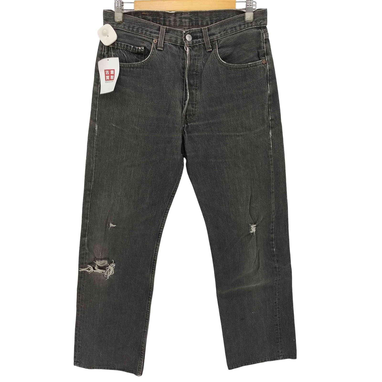 リーバイス 501 刻印524 MADE IN USA W38 ジーンズ リーバイス Levis 92年製 90S USA製 501 ボタン裏524刻印 先染め