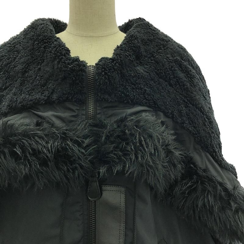 JUNYA WATANABE ジュンヤワタナベ ファージャケット ファー切り替えMA―1ジャケット JP―J008―051 | JUNYA
