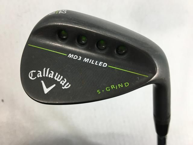 【中古ゴルフクラブ】キャロウェイ MD3 MILLED ウェッジ ブラック 52.10 S-GRIND (日本仕様) D/G AW【14日間返品OK】