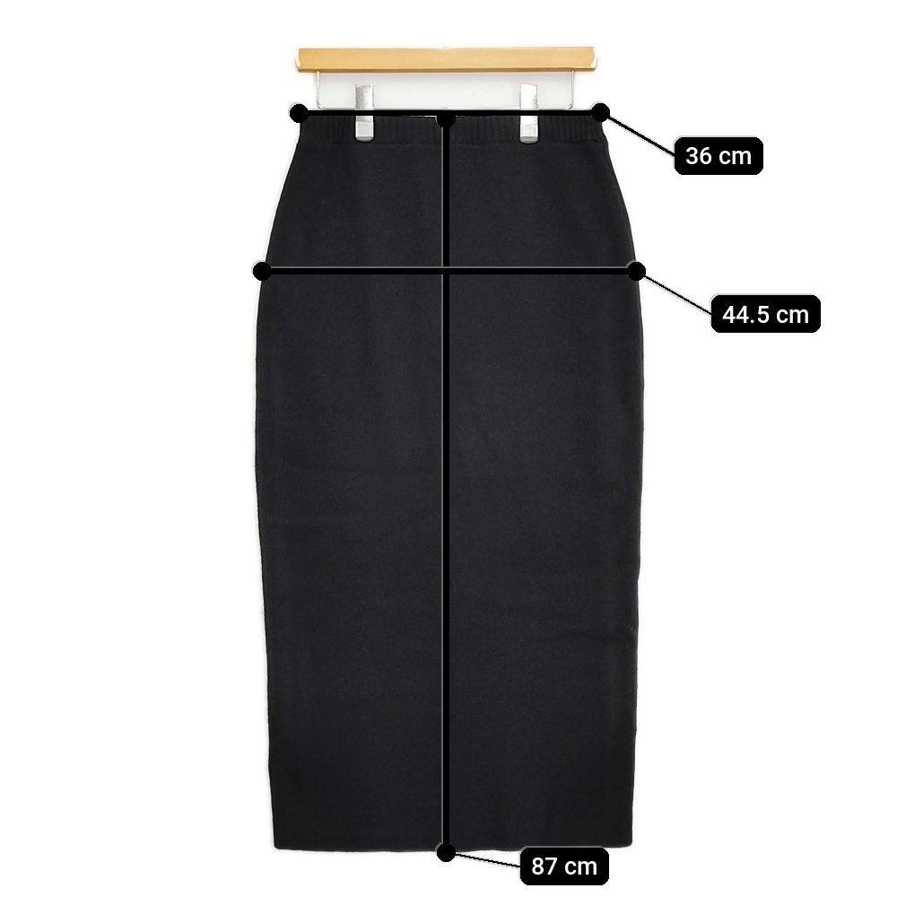 Diagram GRACE CONTINENTAL クーマラムニットスカート 定30800円 24AW