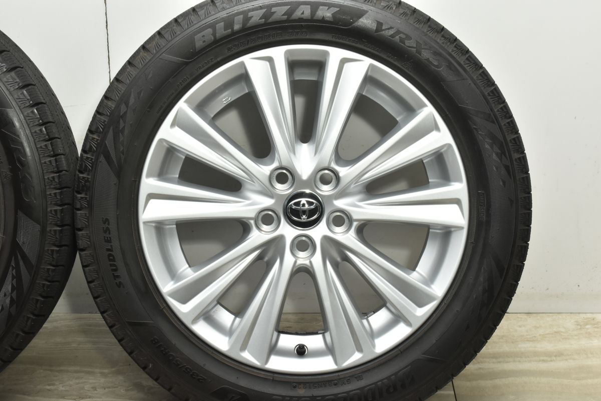 バリ溝】トヨタ 30 アルファード 純正 18in 7.5J +45 PCD114.3