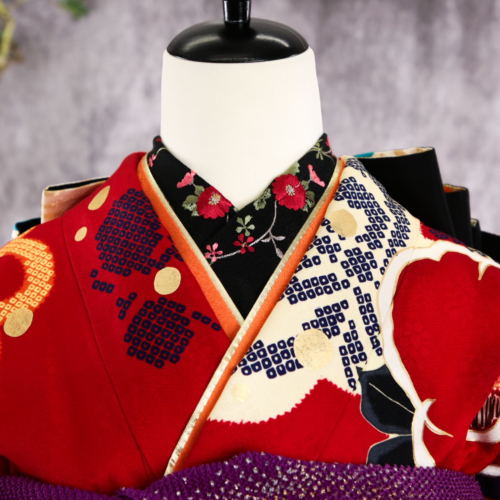 銀通し　ラインストーン　銀河　惑星　宇宙　振袖　着物 021a p 銀通し ラインストーン 銀河 惑星 宇宙 振袖 着物 021a p