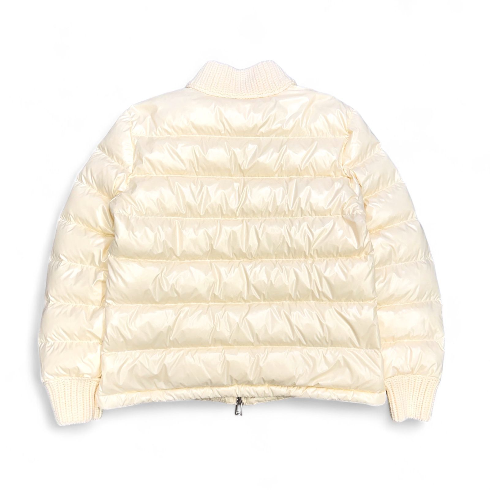 新品 MONCLER ARCELOT リブウールニット ダウンジャケット 