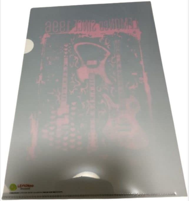 hide X Japan クリアファイル A4 灰*貨様 hide XJAPAN 直筆サイン入りA4