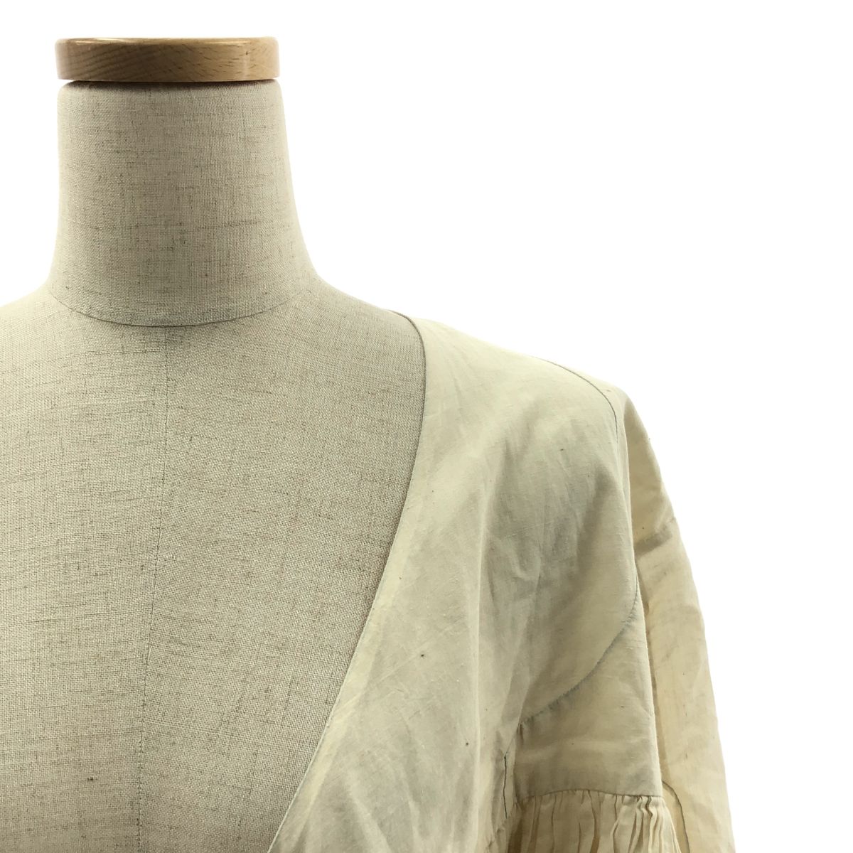 【美品】  dosa / ドーサ | RABARI JACKET / カディコットン ラバリジャケット | 1 | キナリ | レディース 美品】 dosa / ドーサ | RABARI JACKET / カディコットン ラバリ
