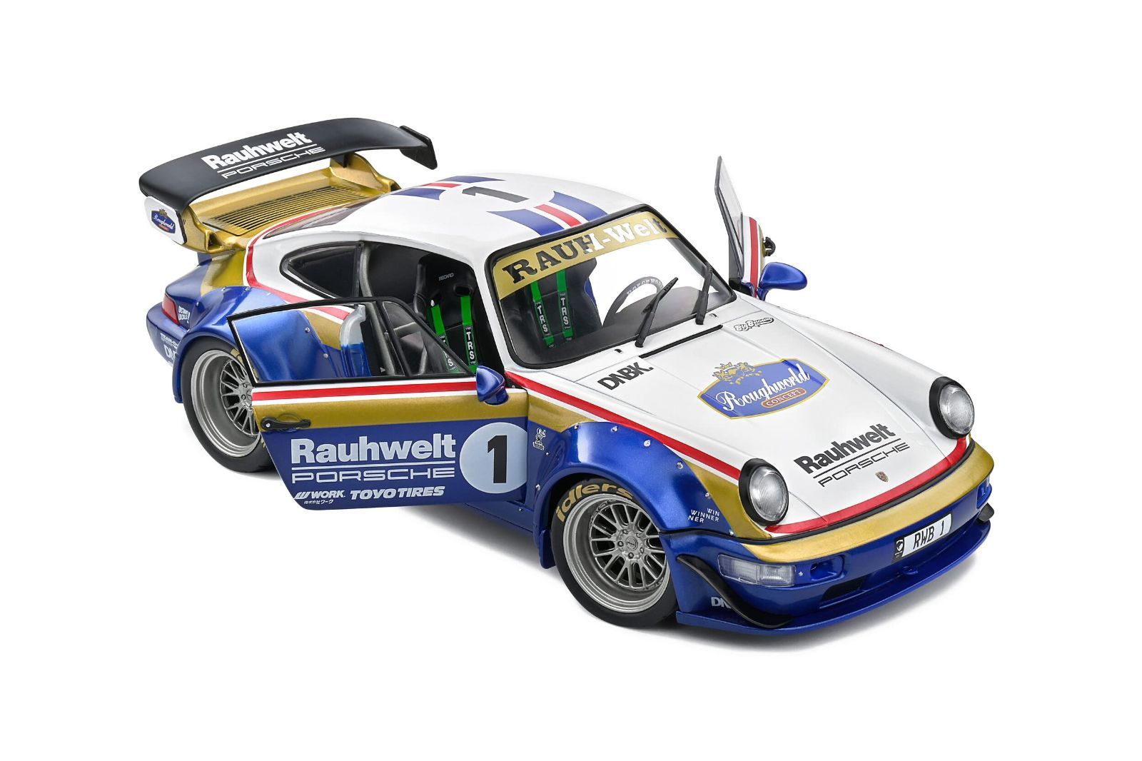 ソリド ミニカー ポルシェ 1/18 PORSHCE 911 (964) RWB 2022 ロスマンズカラー ラウヴェルト S1807505