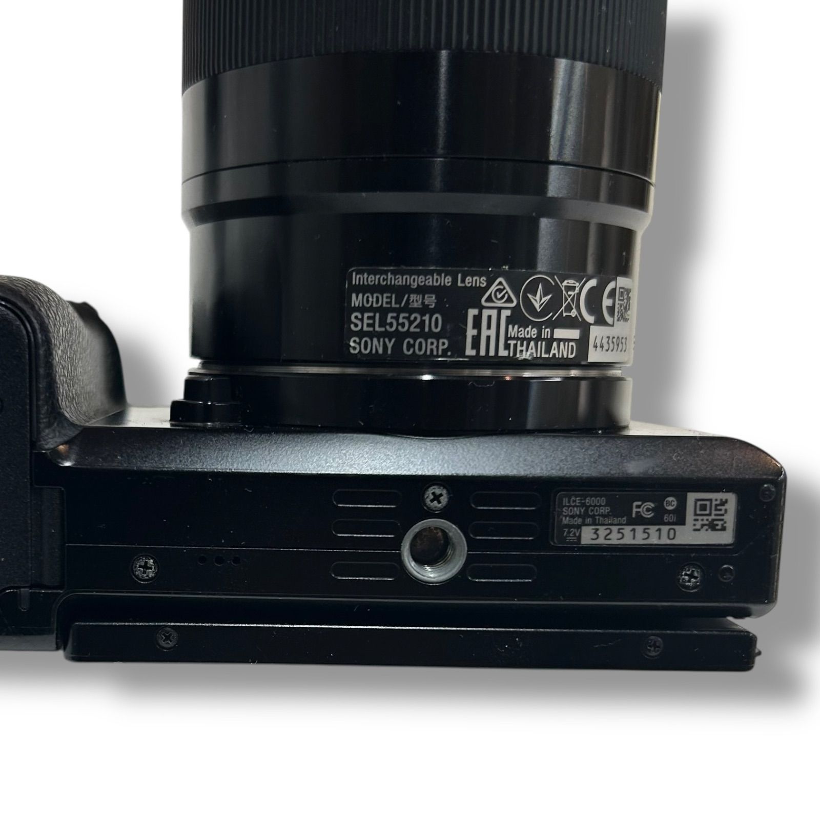 SONY ミラーレスカメラ α6000 レンズキット ILCE-6000