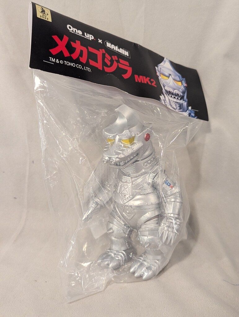 One up/KAIJIN メカゴジラ MK2 銀包み ワンフェス 特撮