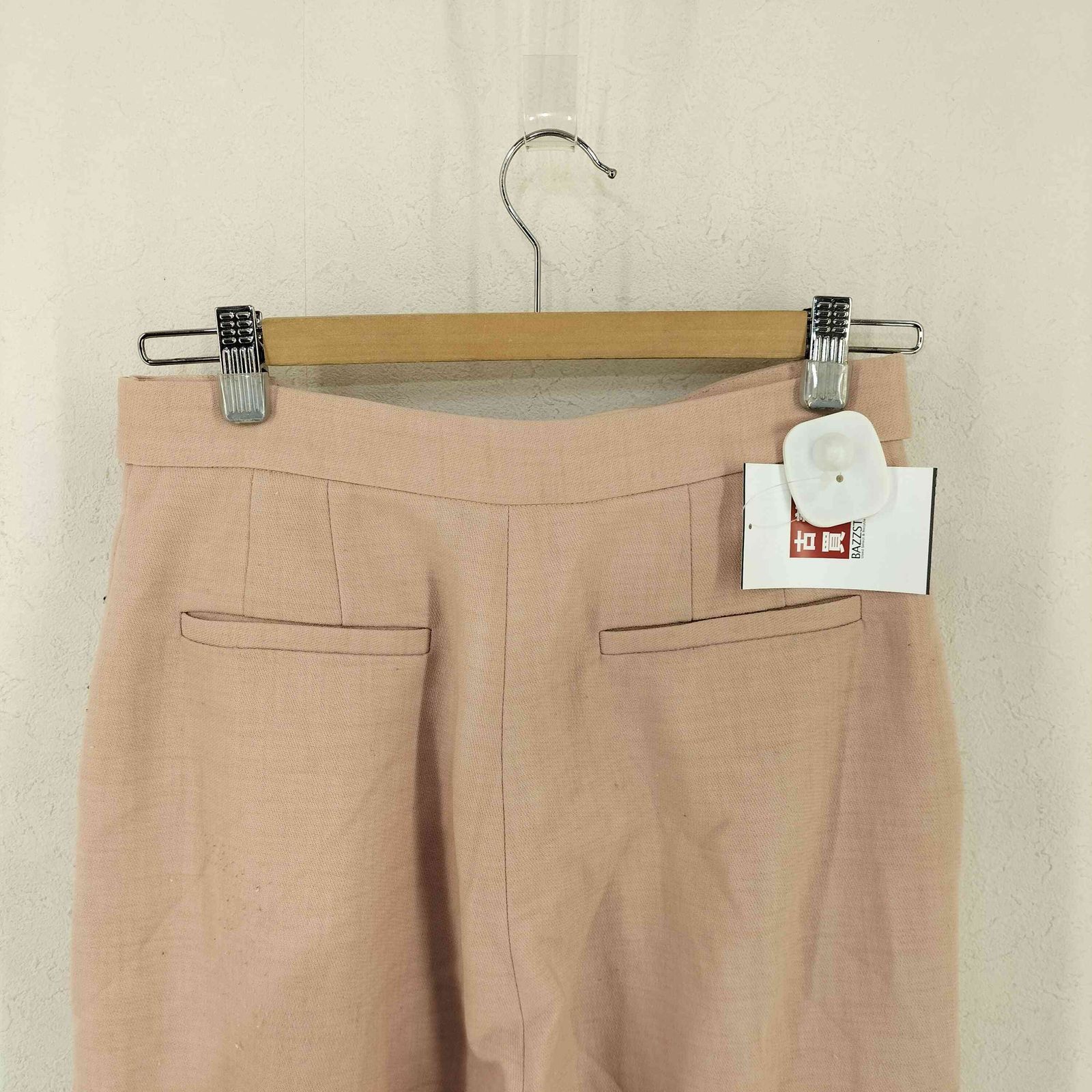 ユーズドフルギ USED古着 ルーマニア製 レーヨン混 スラックスパンツ  