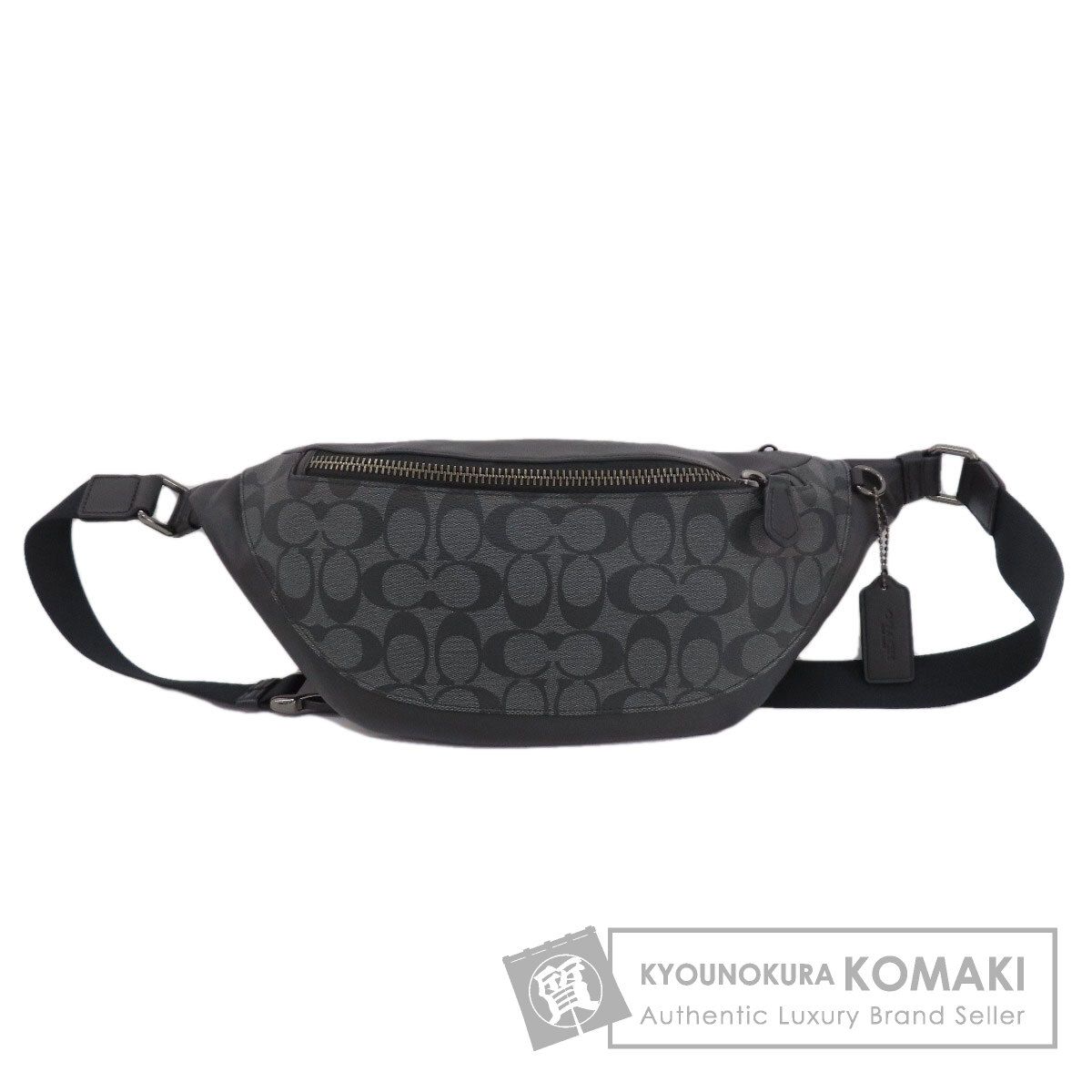 コーチ ウエストポーチ PVC レザー COACH コーチ F78777 シグネチャー