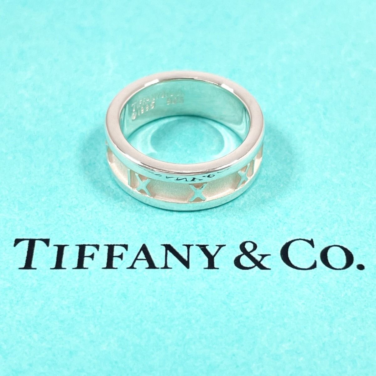 Tiffany ティファニー アトラス リング 指輪 シルバー 925 細め ティファニー リング・指輪 アトラス シルバー - メルカリ