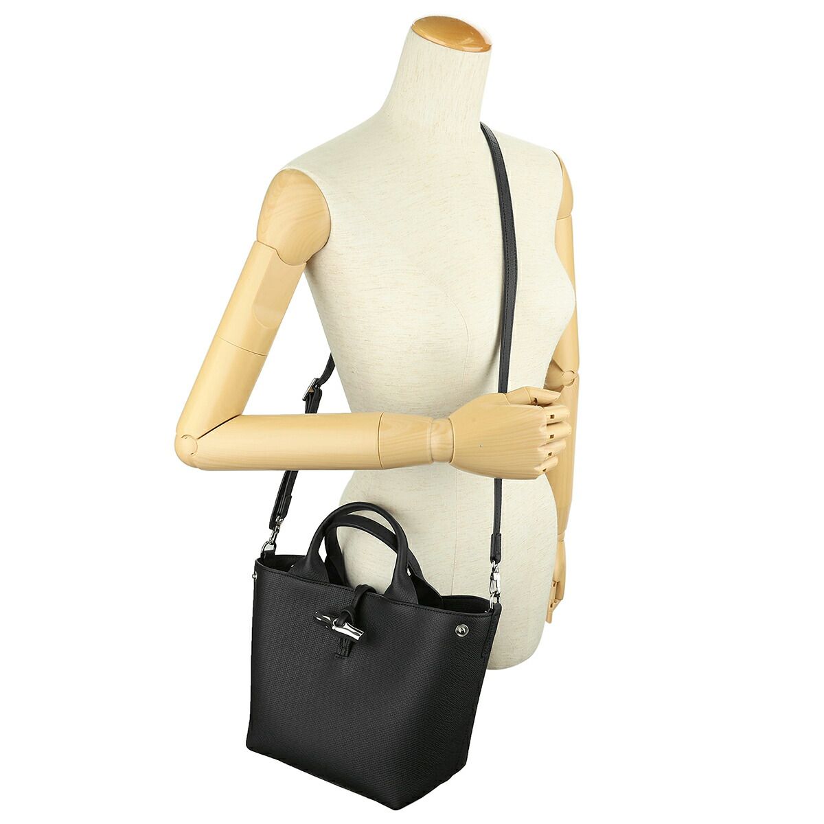 新品 ロンシャン LONGCHAMP ショルダーバッグ ル ロゾ トップハンドル 