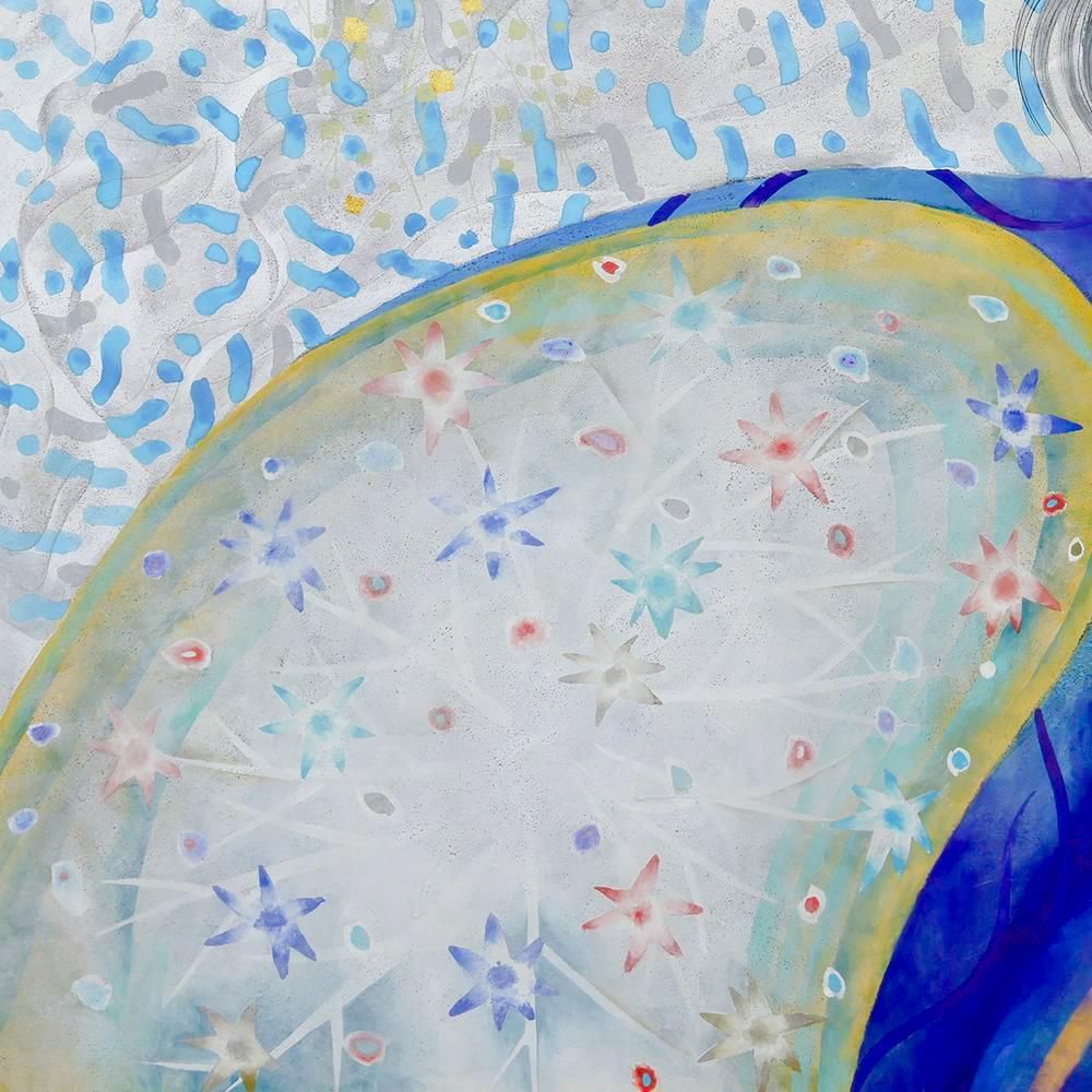 ◆蒼き夢に包まれる美人名画 〇日展評議員