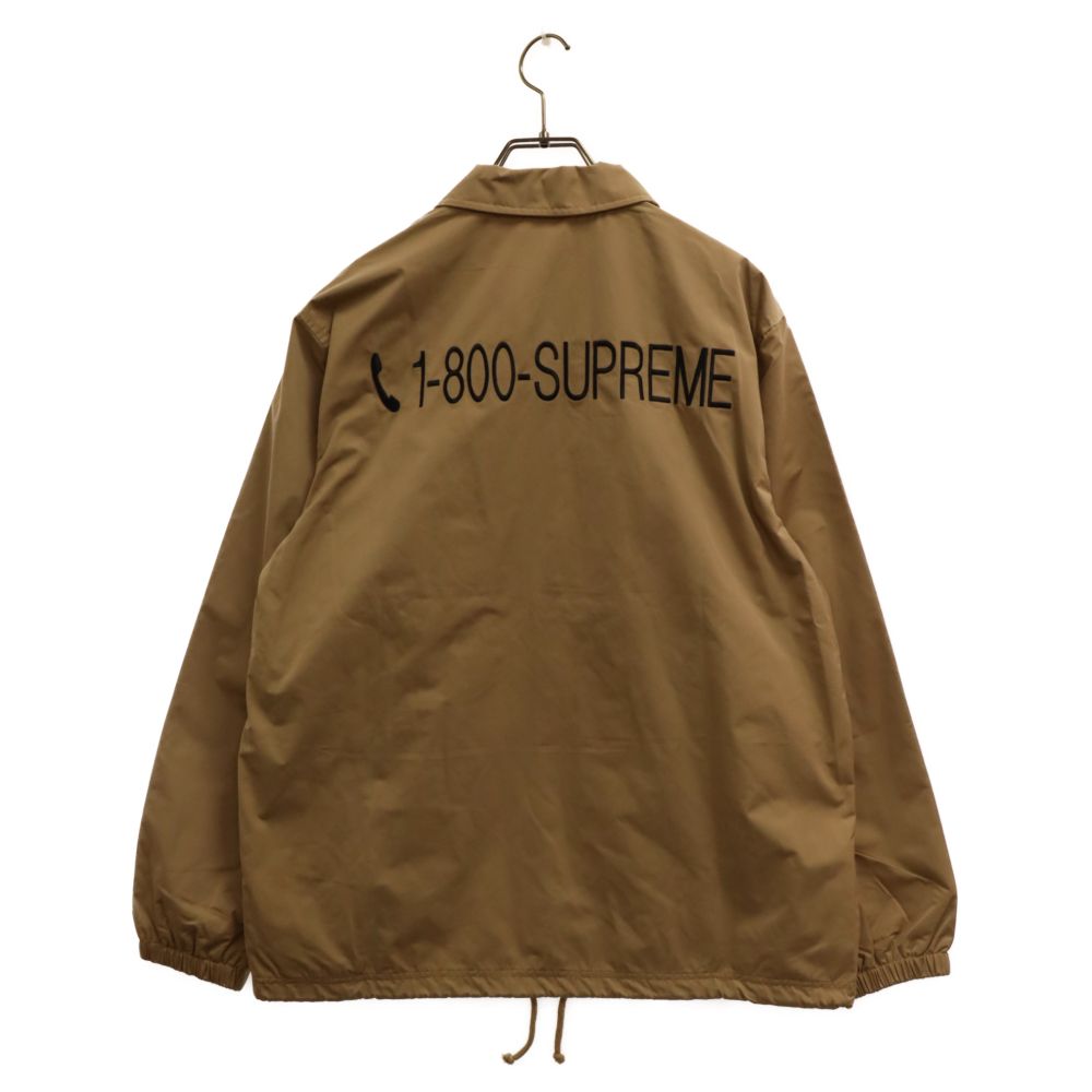 SUPREME (シュプリーム) 19AW 1-800 coaches Jacket 刺繍 コーチ