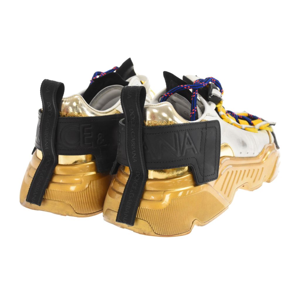 DOLCE & GABBANA ドルチェアンドガッバーナ MULTICOLOR CALFSKIN SNEAKERS マルチカラー カーフスキンスニーカー シューズ マルチ CS 1829 AW820 DOLCE & GABBANA (ドルチェアンドガッバーナ) MULTICOLOR CALFSKIN