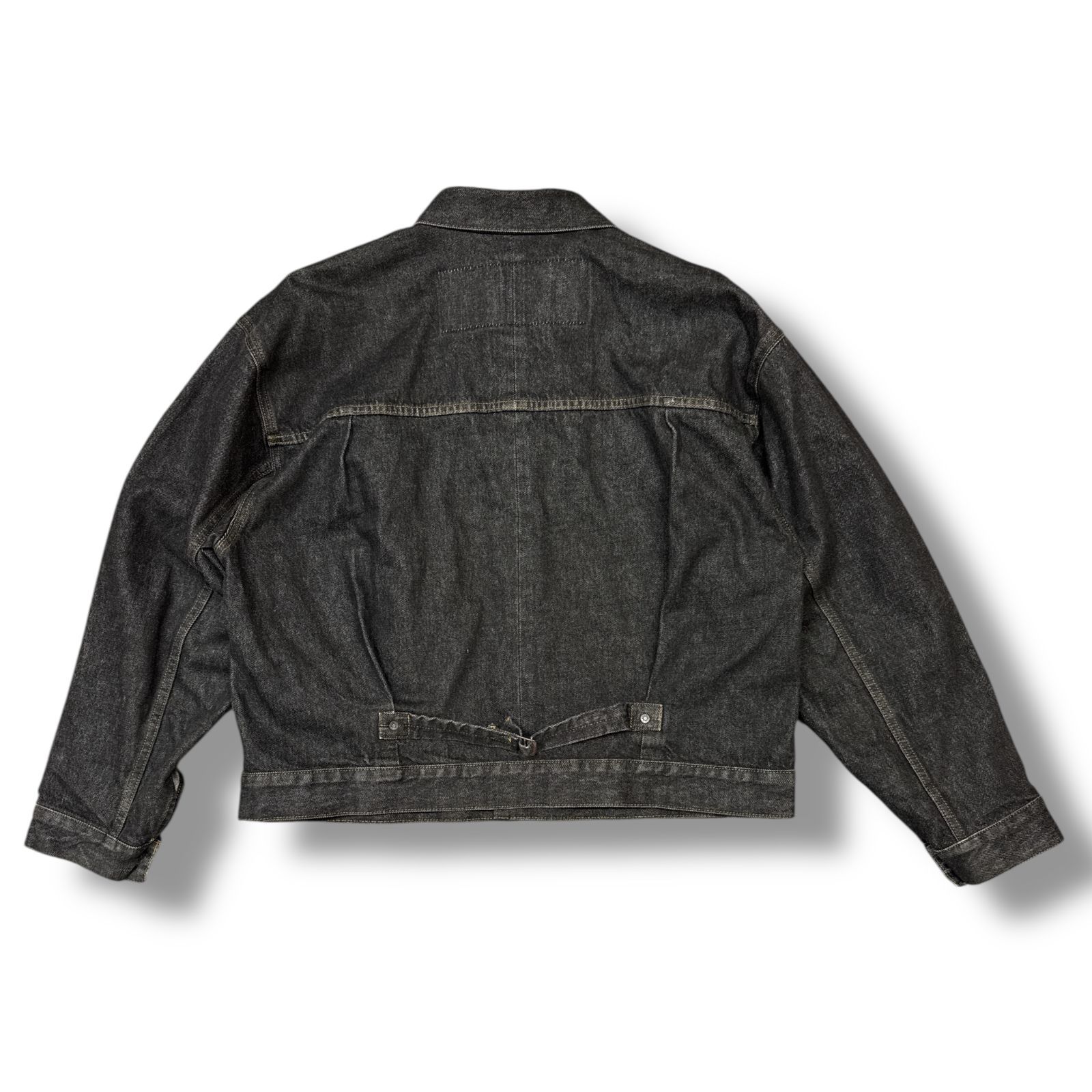Levi's® × BEAMS SUPER WIDE COLLECTION DENIM JACKET BLACK