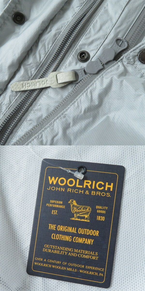 未使用品◇薄手◎ WOOLRICH ウールリッチ 裏地メッシュ ラグラン