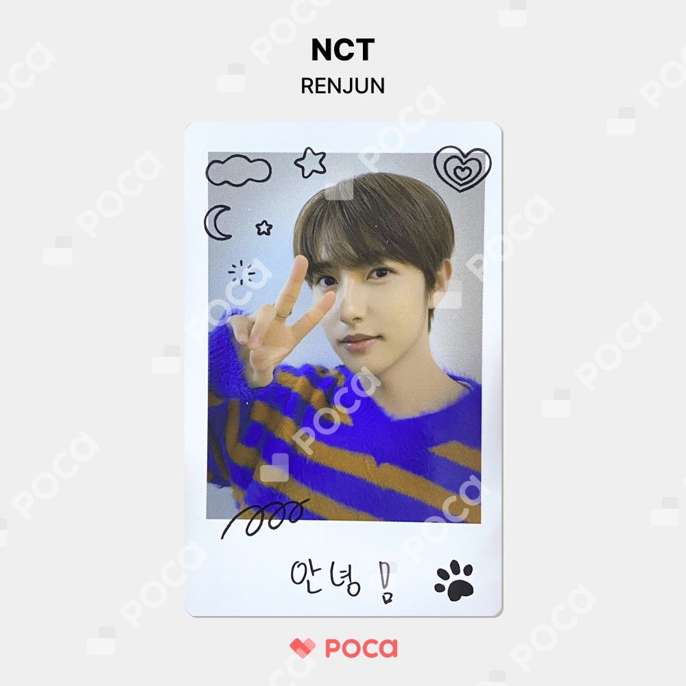 NCT ロンジュン トレカ ケース フォトカードコレクトブック レア NCT ロンジュン トレカ [TO THE NCT UNIVERSE] HOME POLAROID